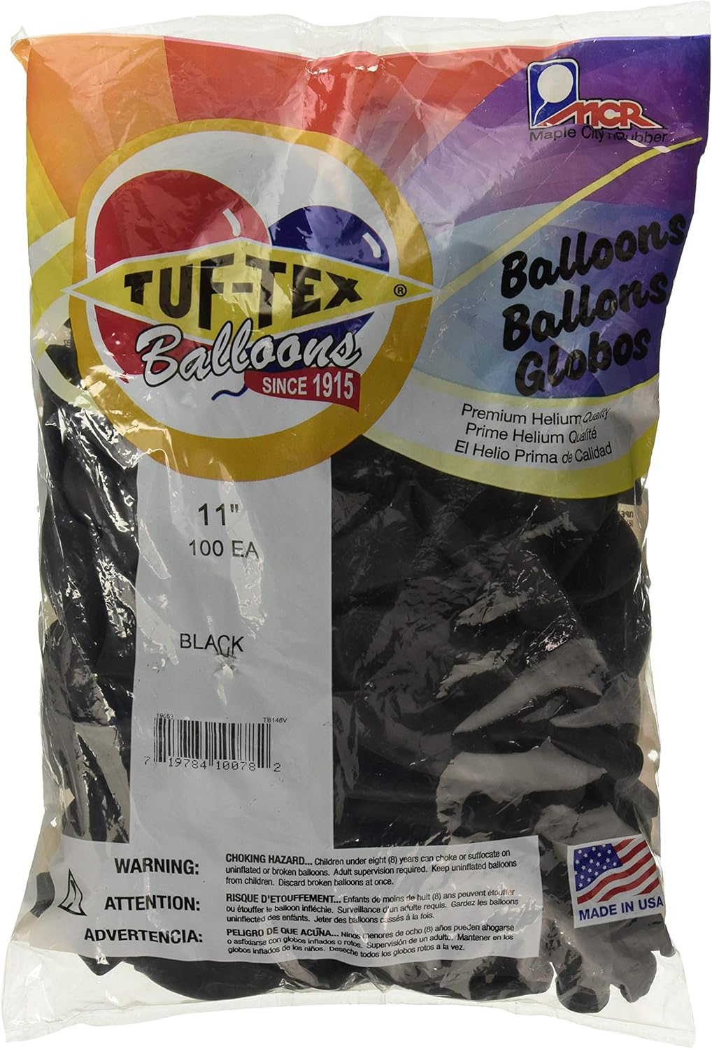 100 Count Tuftex, 11", Blue