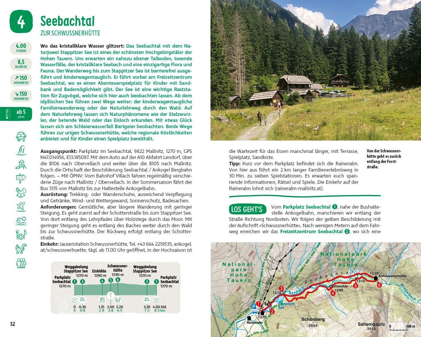 ROTHER Wanderbuch ErlebnisWandern mit Kindern Kärnten. 40 Touren: mit GPS-Tracks und vielen Freizeittipps