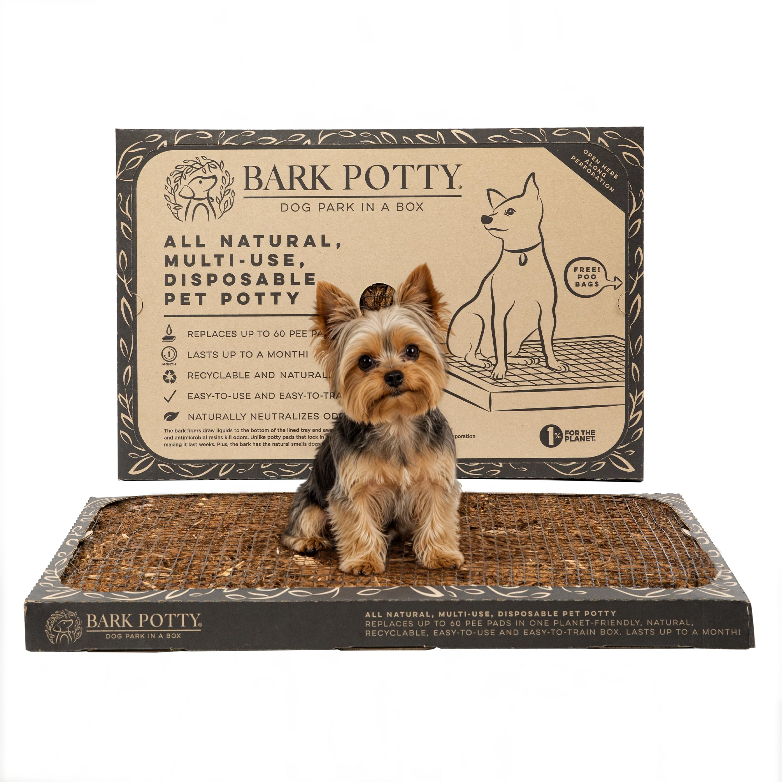 Bark Potty Disposable Dog Litter Box