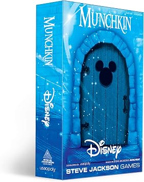 Munchkin Disney Card Game | Featuring Disney Characters and Villains