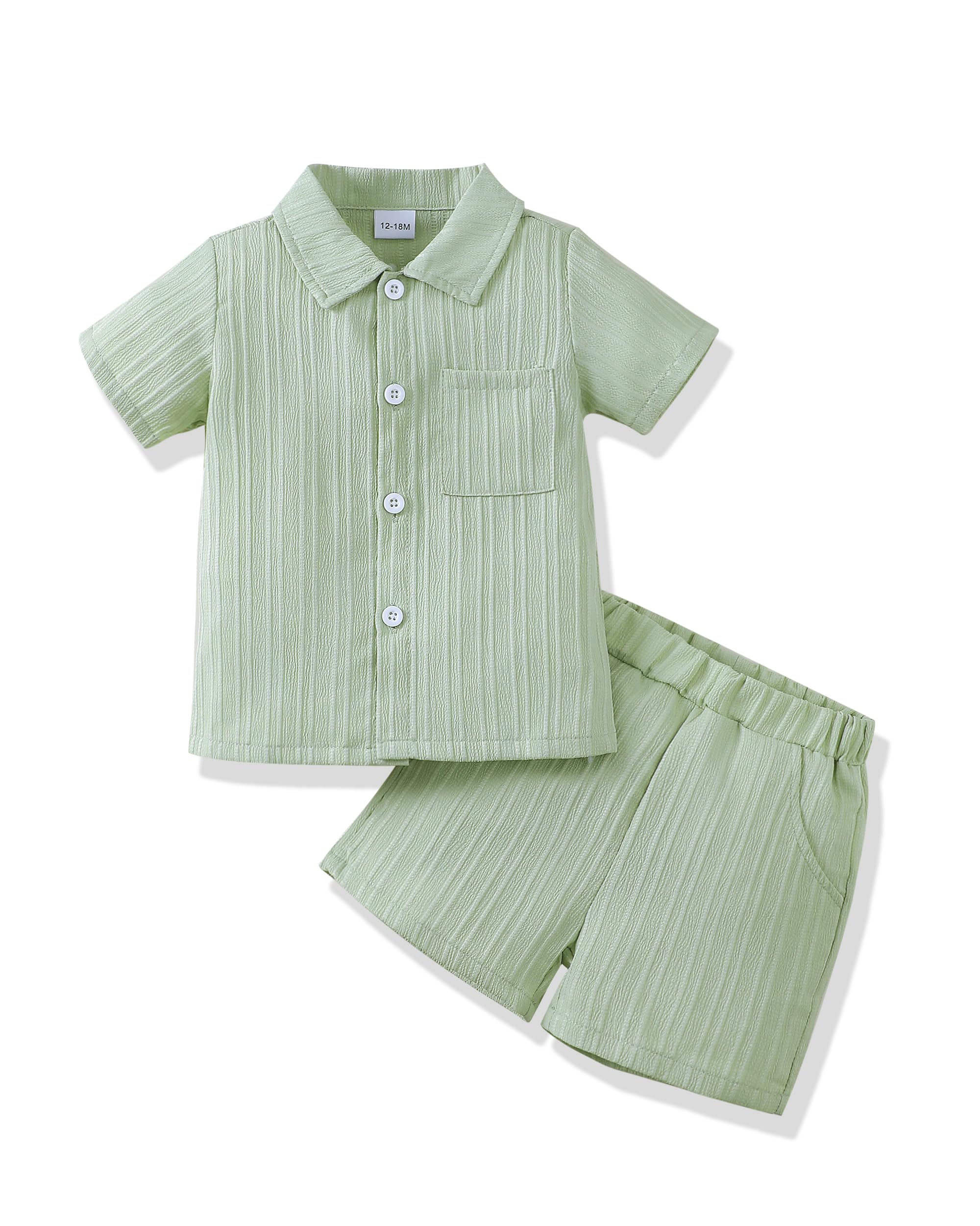 Dinosaur Cotton Shorts Set