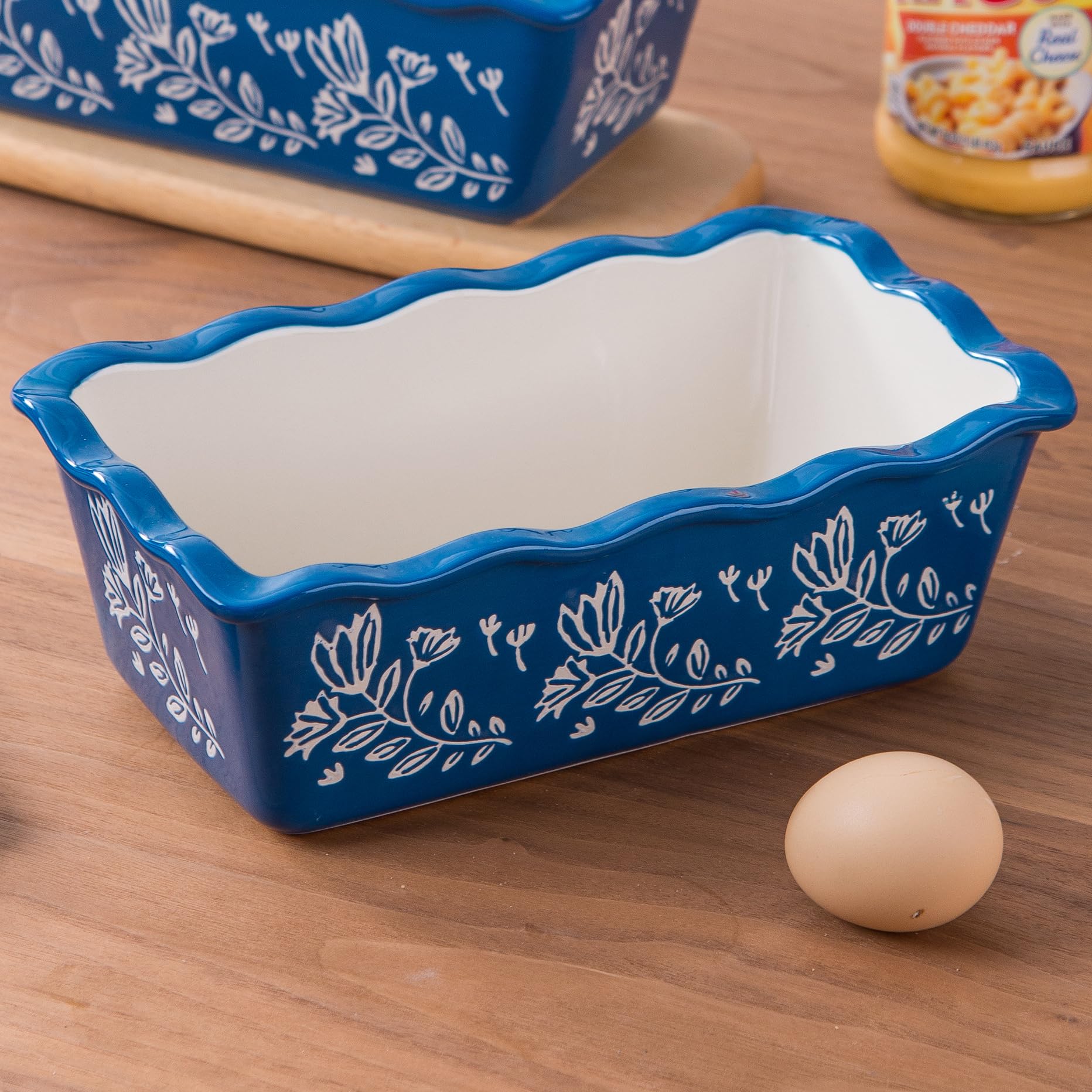 Wisenvoy Ceramiczna forma do pieczenia chleba, nieprzywierające prostokątne formy do pieczenia