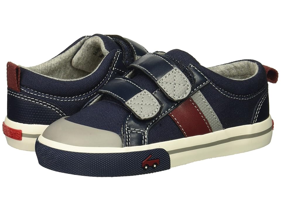 

See Kai Run Kids Russell (Toddler/Little Kid) (Navy/Red) Boys Shoes