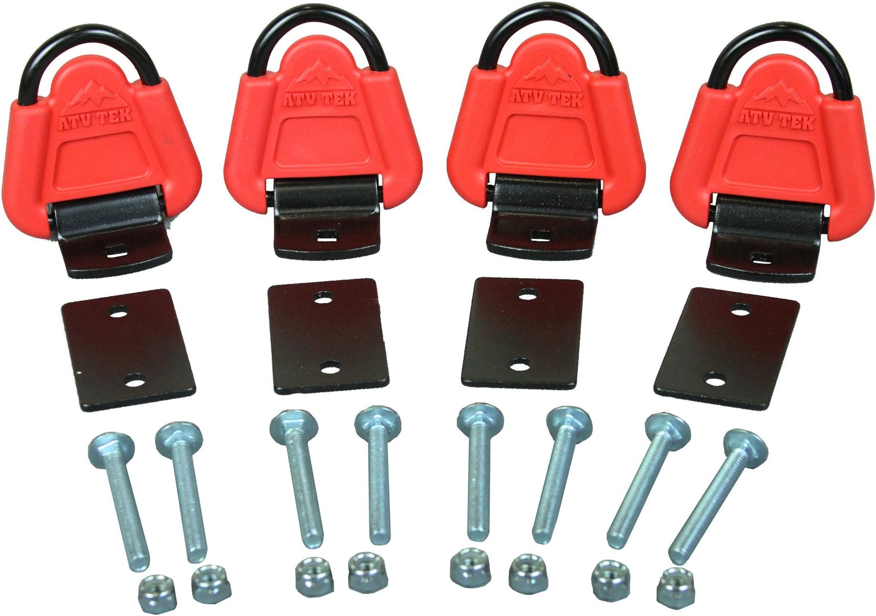 ATV TEK, ATVTDA1, Straplock Tie-Down Anchor Kit for ATV & UTV - 4 Packs