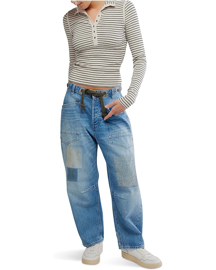 Free People Lake Henley Stripe - #5 of 5