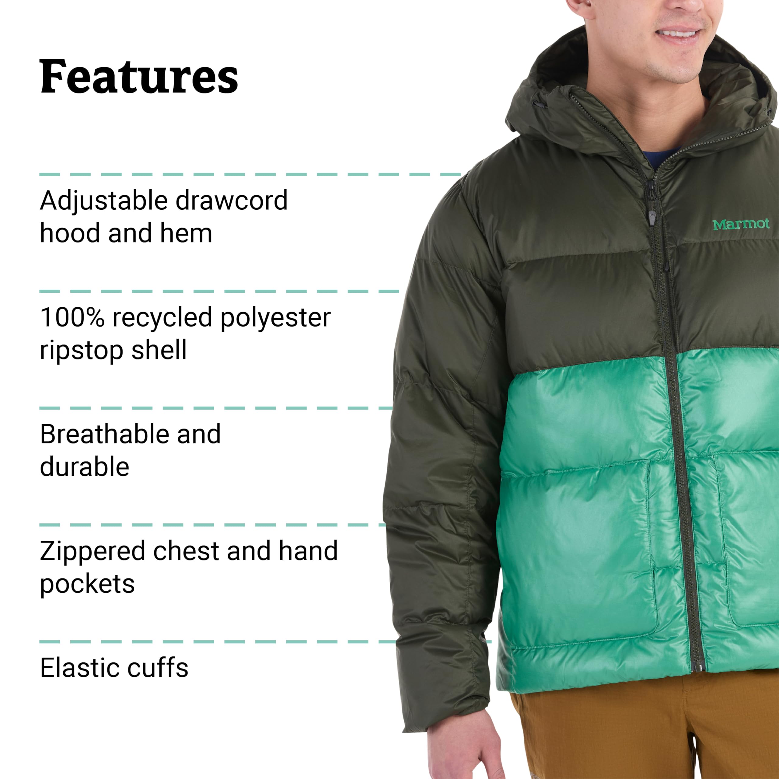 Marmot Kurtka Mężczyźni Guides Down Hoody (1 w zestawie)