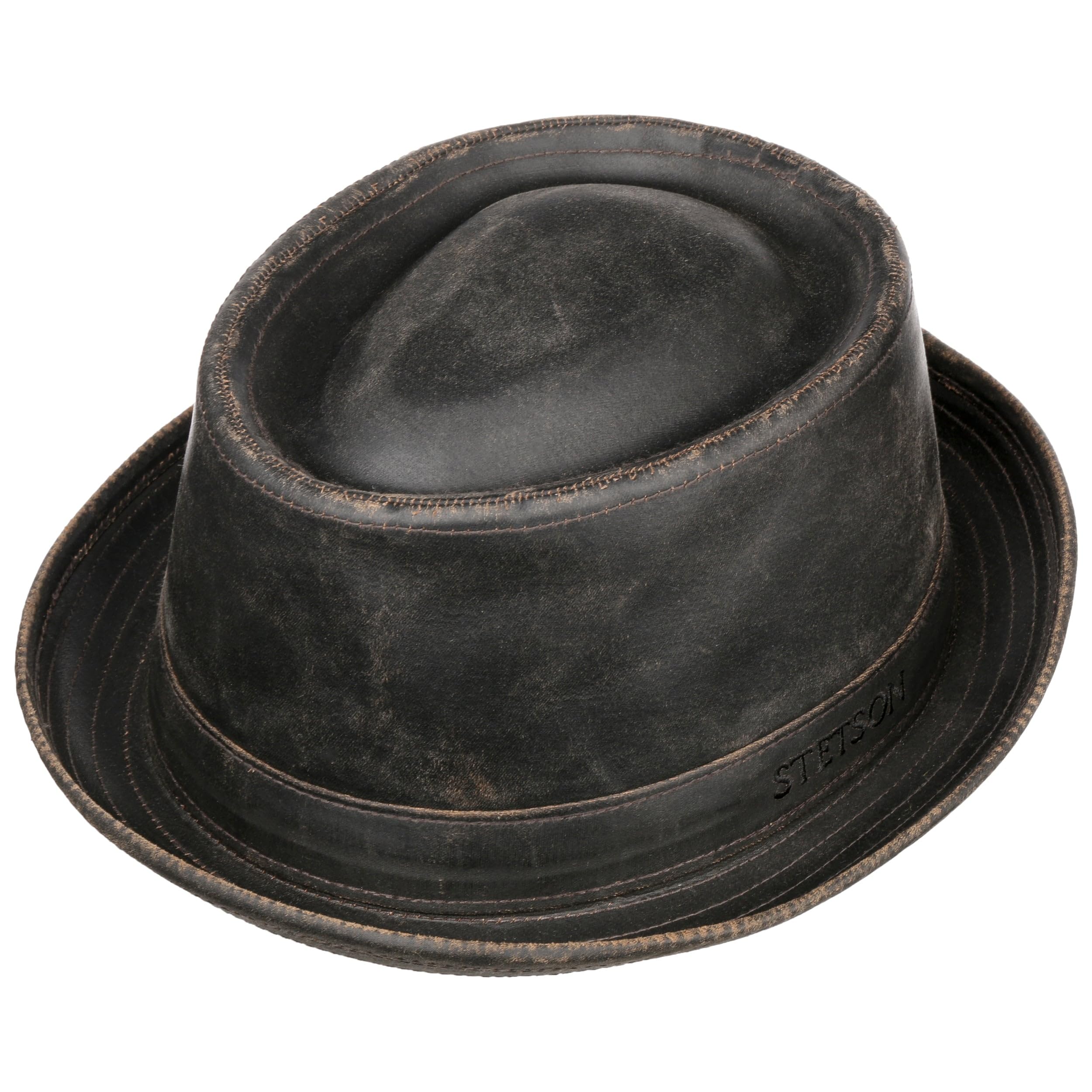 Stetson Chapeau Martinez Player Femme/Homme - Trilby pour l'hiver avec Doublure Printemps-ete