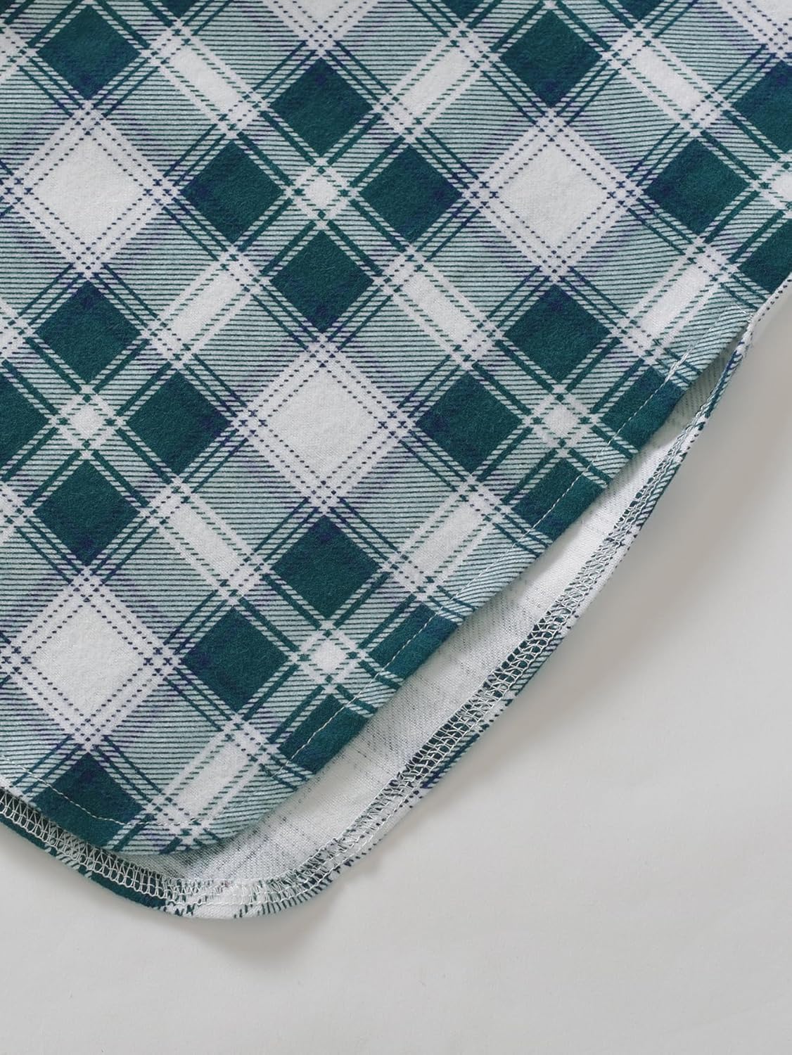 Latuza Men's Long Nightgown Cotton Flannel Nightshirts for Sleeping - Image 7