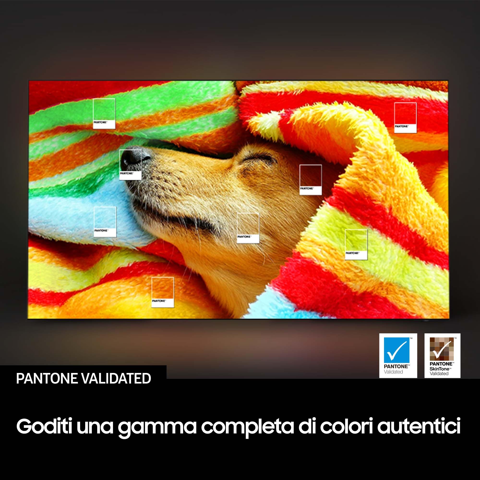 Samsung OLED 4K Vision AI Smart TV 65'' QE65S85FAEXZT, NQ4 AI Gen2 Processor, 4K AI Upscaling, Glare Free, Dolby Atmos & OTS Lite, Contour Design,PACCHETTO INTRATTENIMENTO, 2025