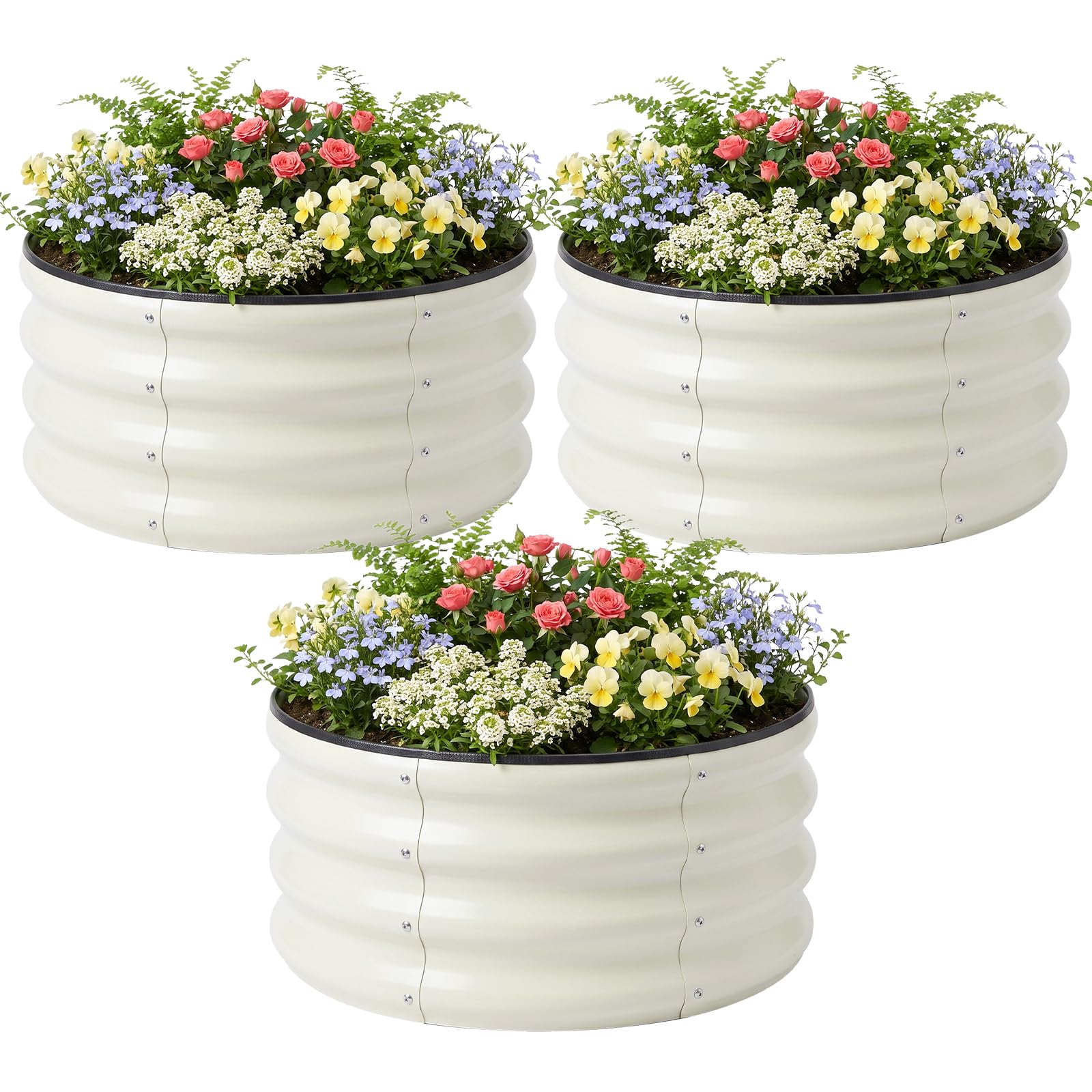 SnugNiture Raised Garden Bed Kit - 3 Piece -10 SnugNiture Raised Garden Bed Kit - 3 Piece -10