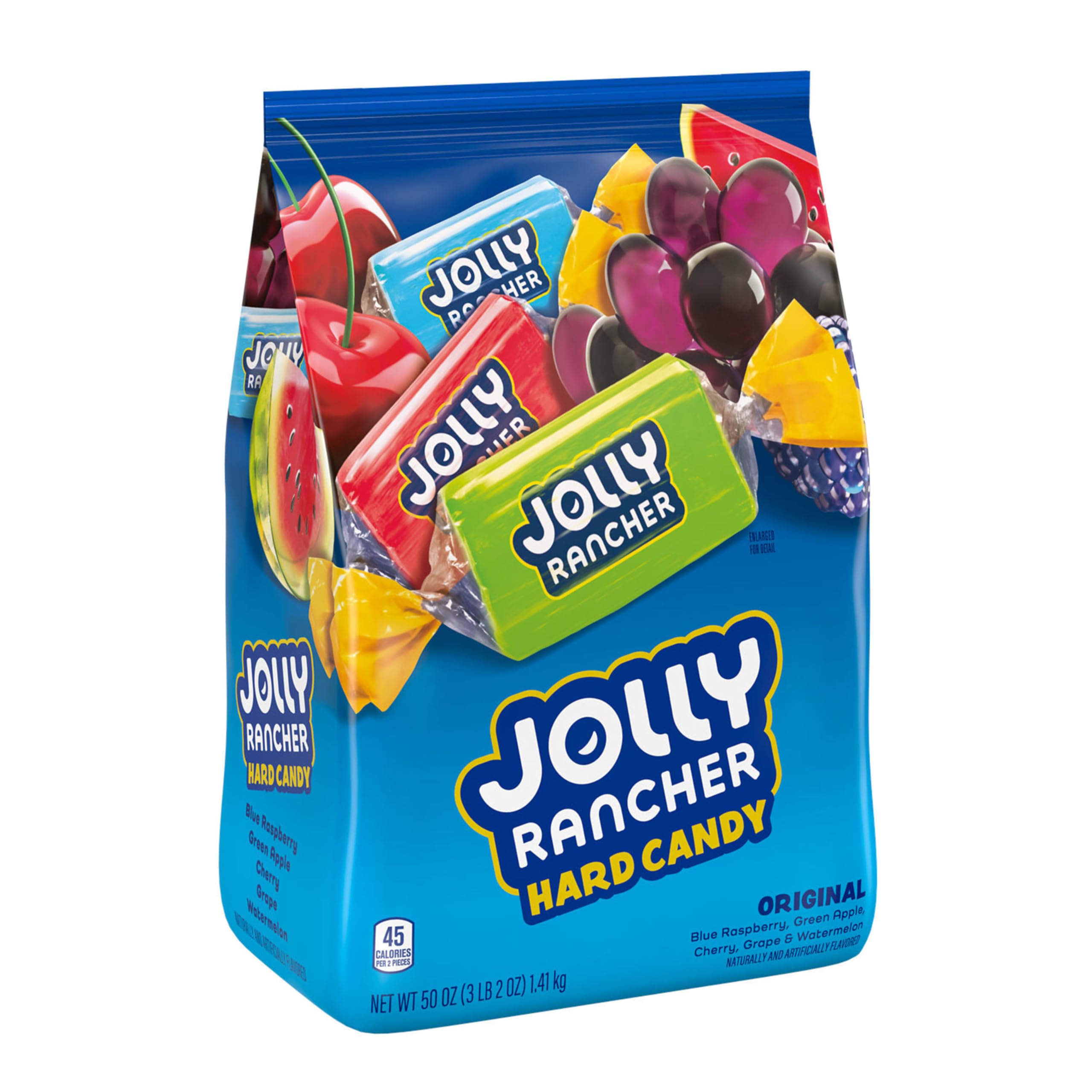 JOLLY RANCHER Original Fruit Flavored Hard Candy Bulk Bag, 50 oz