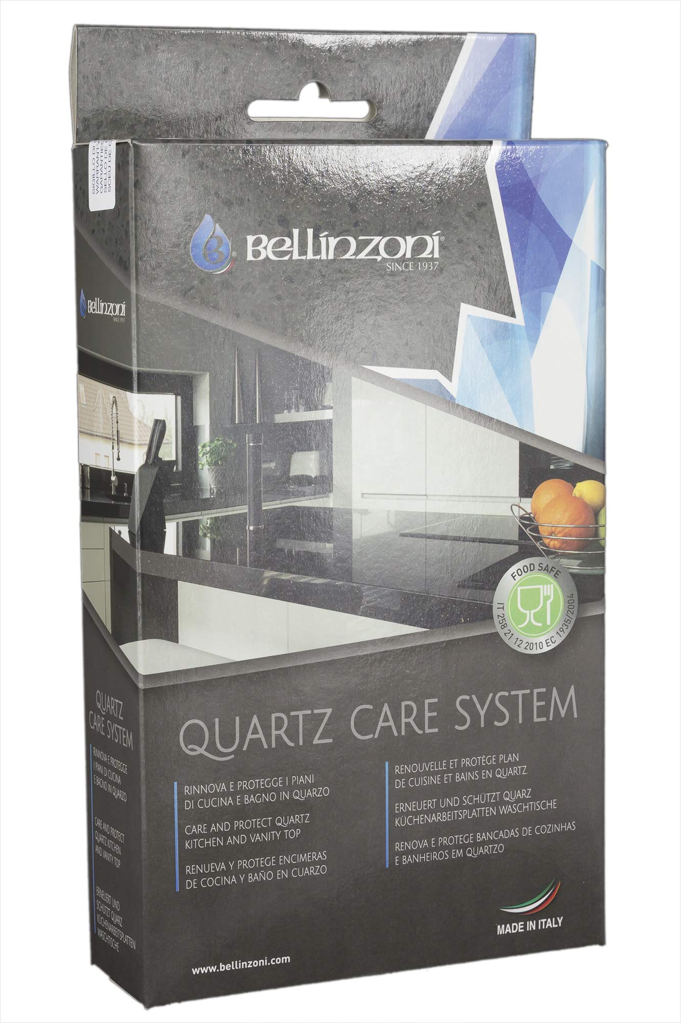 BELLINZONI QUARTZ CARE SYSTEM kit completo di pulizia