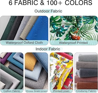 Custom Seat Cushion, Anti-Slip High Density Foam Swing Seat Cushion, Indoor/Outdoor Garden Furniture Tufted Furniture Seat Cushion, Piano Bench (4 Inches Thick, Custom Sizes, Custom Colors)