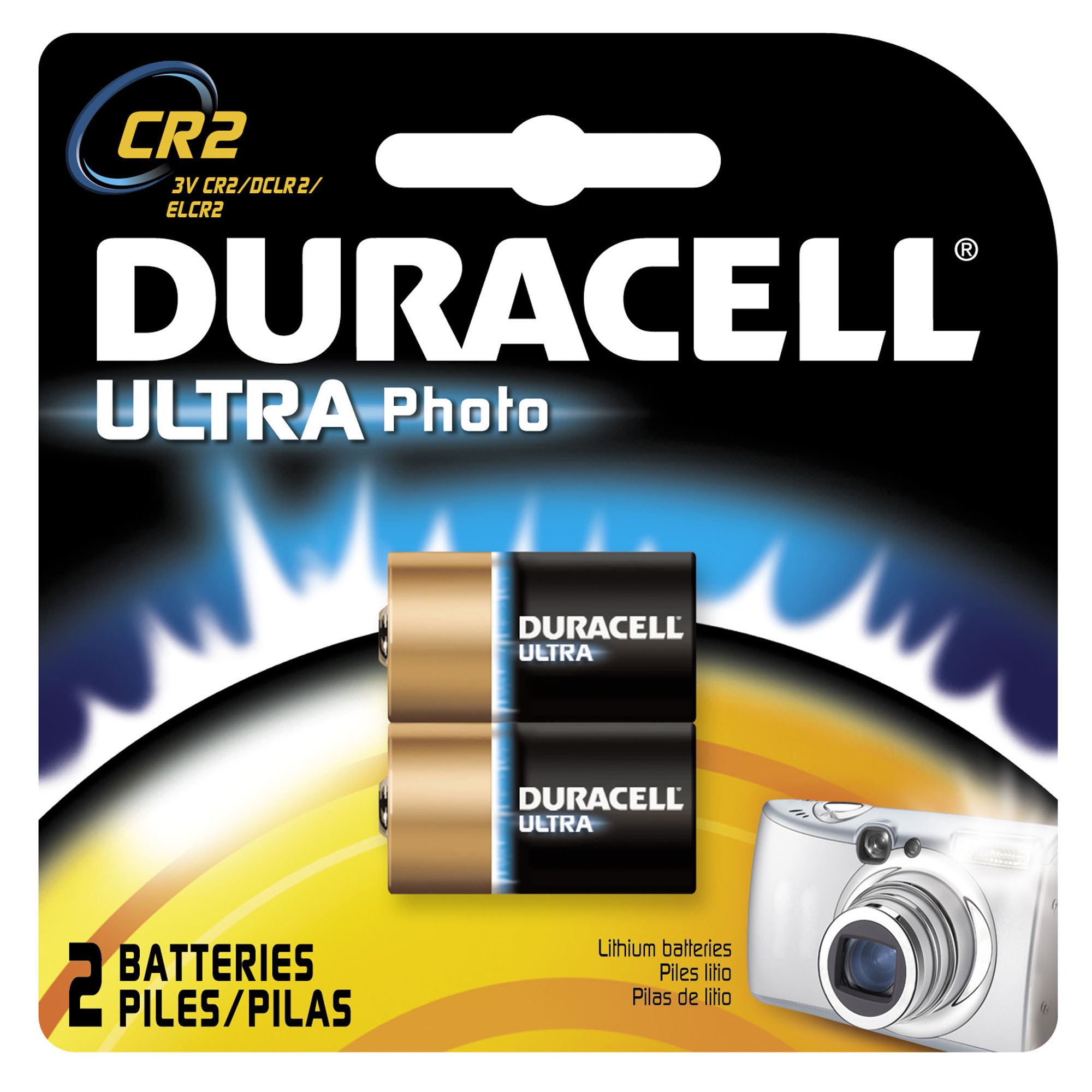 Duracell Ultra Lithium Battery 3V CR2 2 batteries (Pack of 2)-picture-15