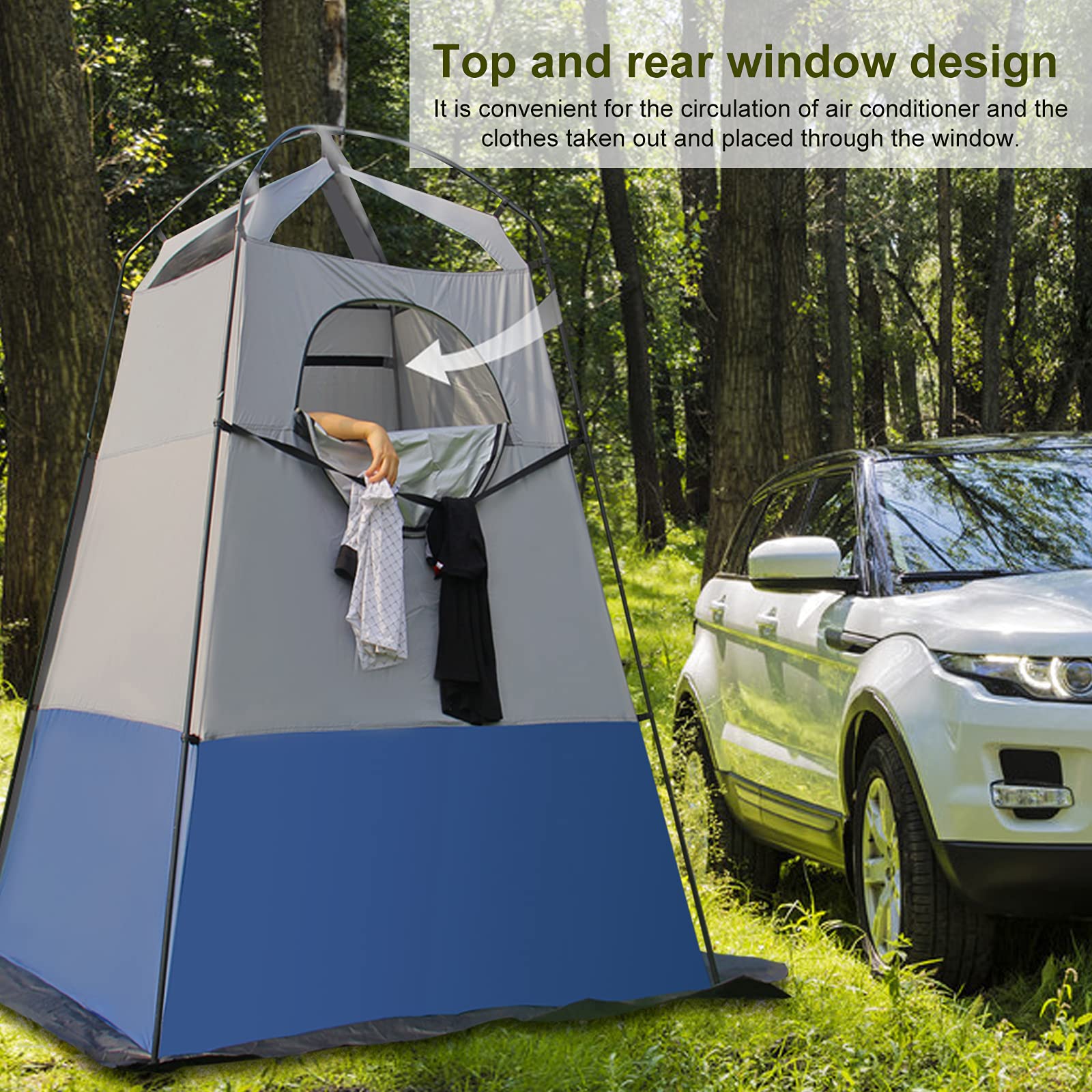 Perfeclan Duschzelt Für Auto - Praktischer Outdoor Umkleide- Und Duschraum