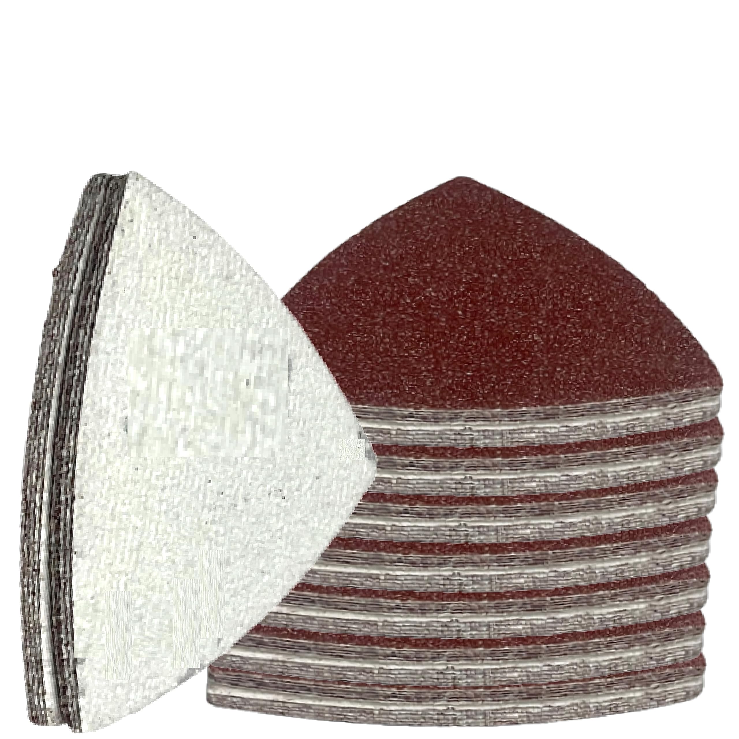 Lot 60 Feuilles Abrasives Delta EffektWerk 93 Mm 6 Trous – Grains 40 à 240 Pour Ponceuse Triangulaire Souris