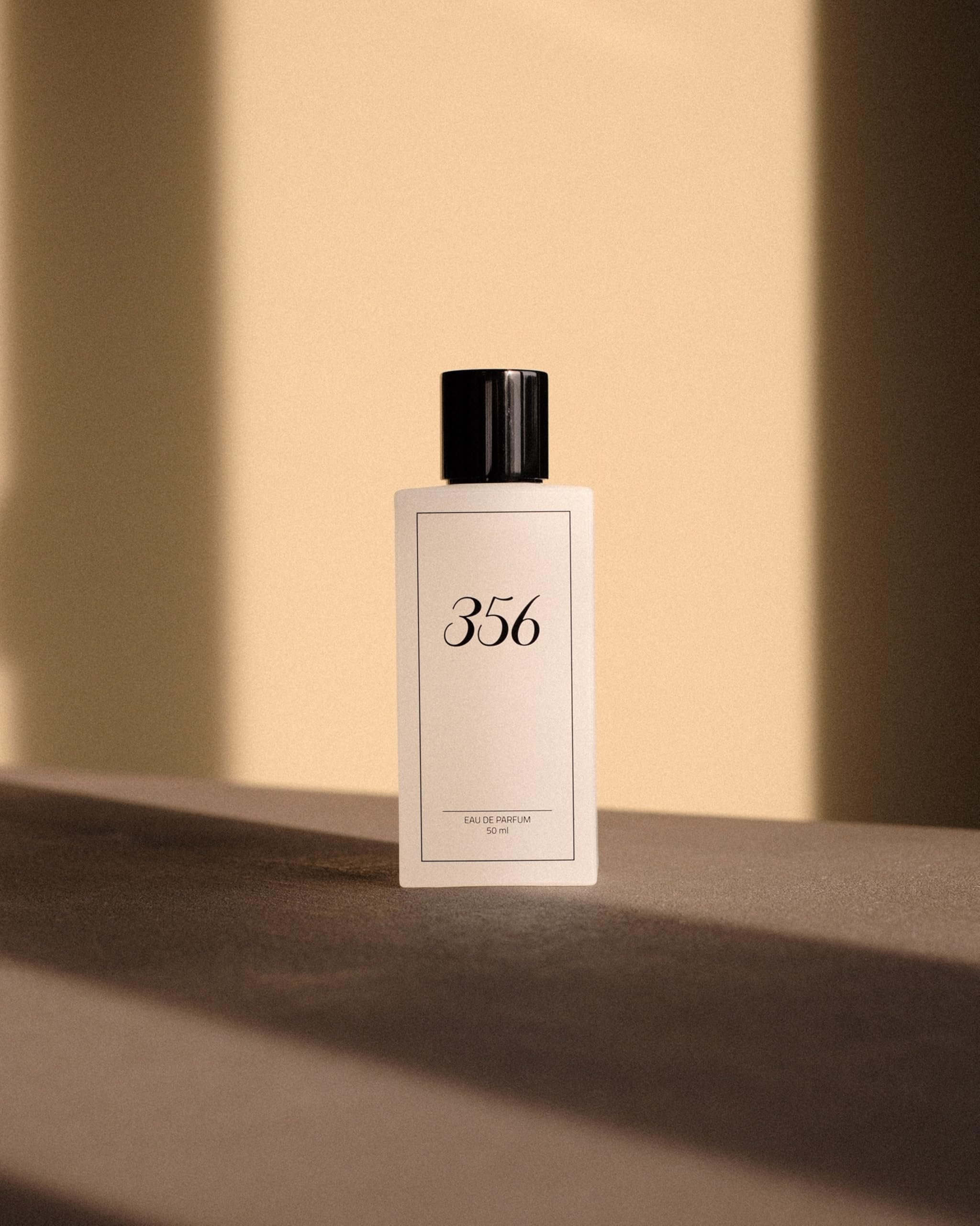 356 Eau de Parfum, stilvoller Duft im modernen Glas Design mit magnetischer Kappe