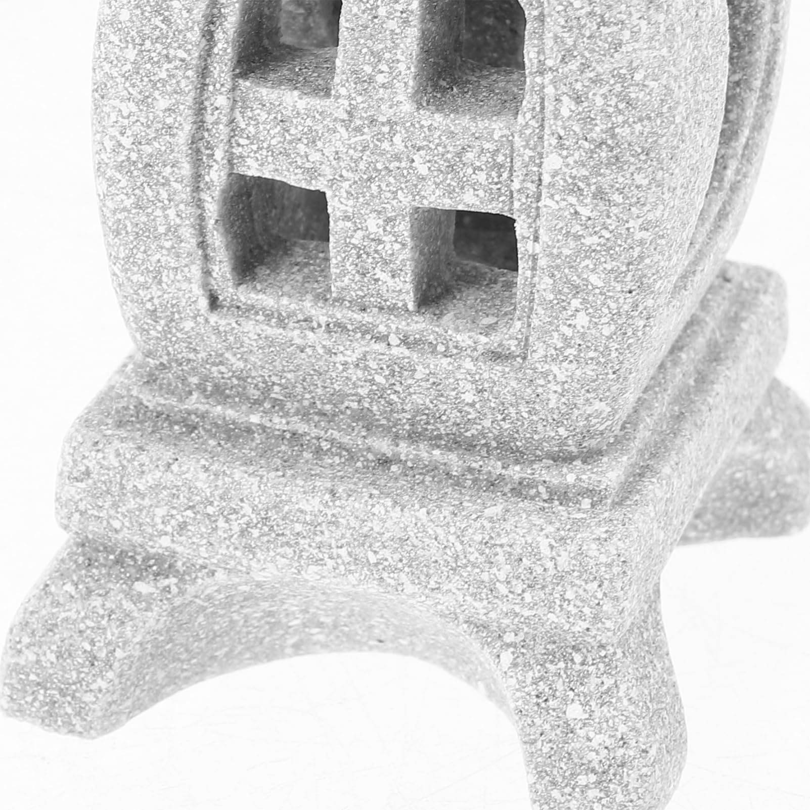 POPETPOP 5 Piezas De Adornos De Lámpara De Piedra Decoración De Pecera Linterna Solar Linternas para Exteriores Plantas De Acuario Mini Templo Piedras De Acuario Pagoda De Piedra De