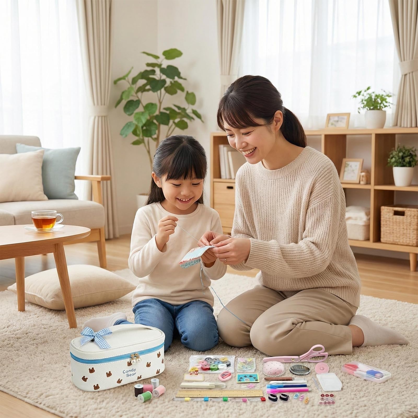 Amazon | 【2026 新登場】 裁縫セット 小学生 女の子 ソーイングセット