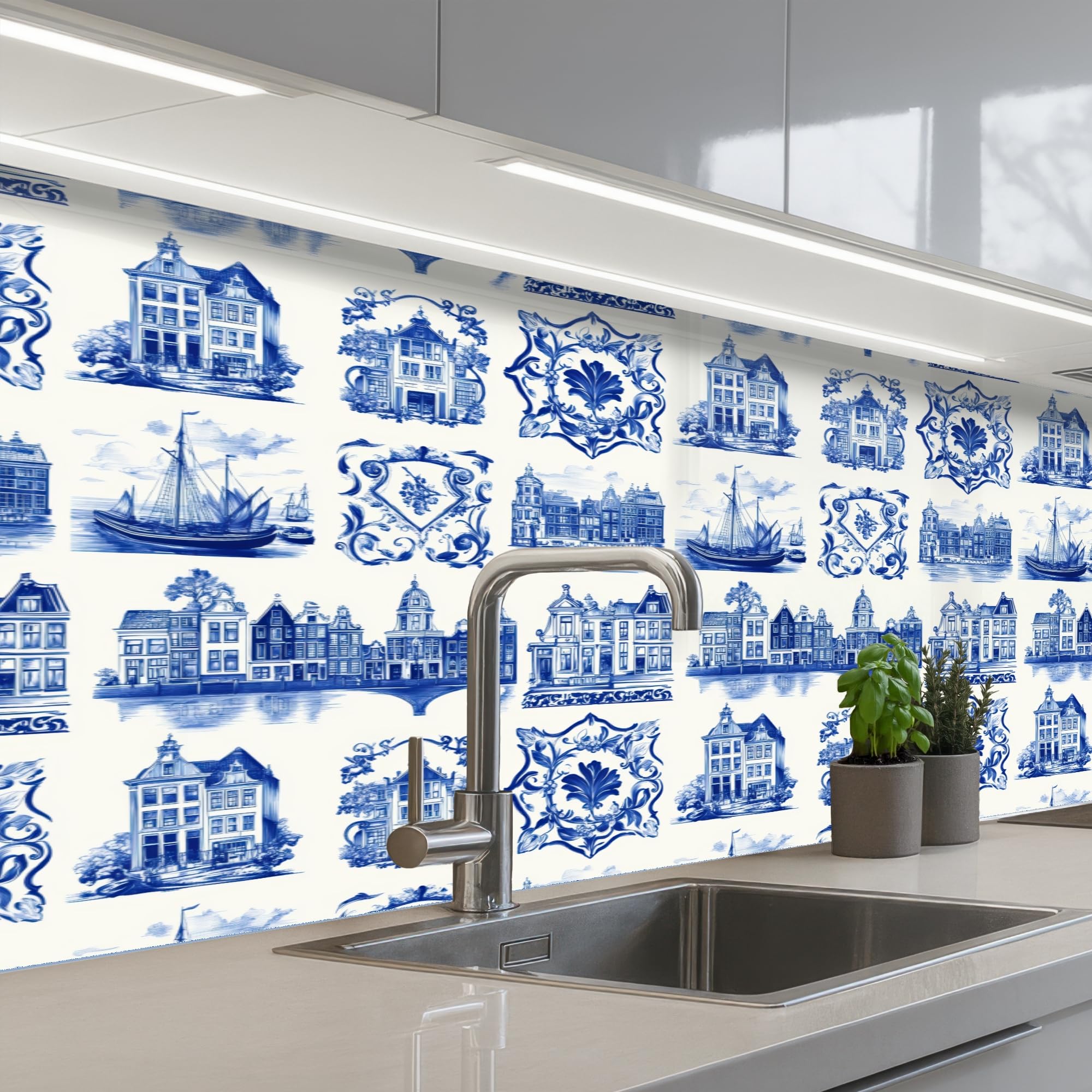 KitchenYeah© Splashback for Kitchen self-Adhesive Back Splashes Kitchens — image 1