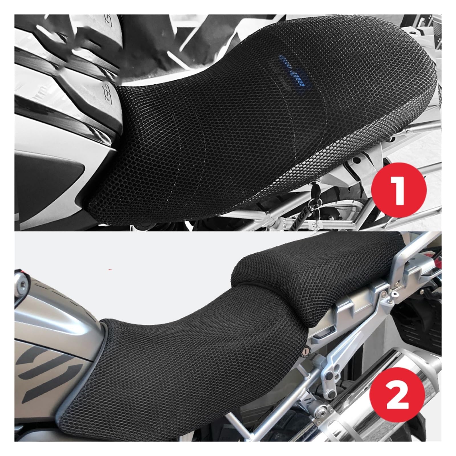 Amazon | シートカバー 2013-2023 ラリー ADV オートバイクールシート