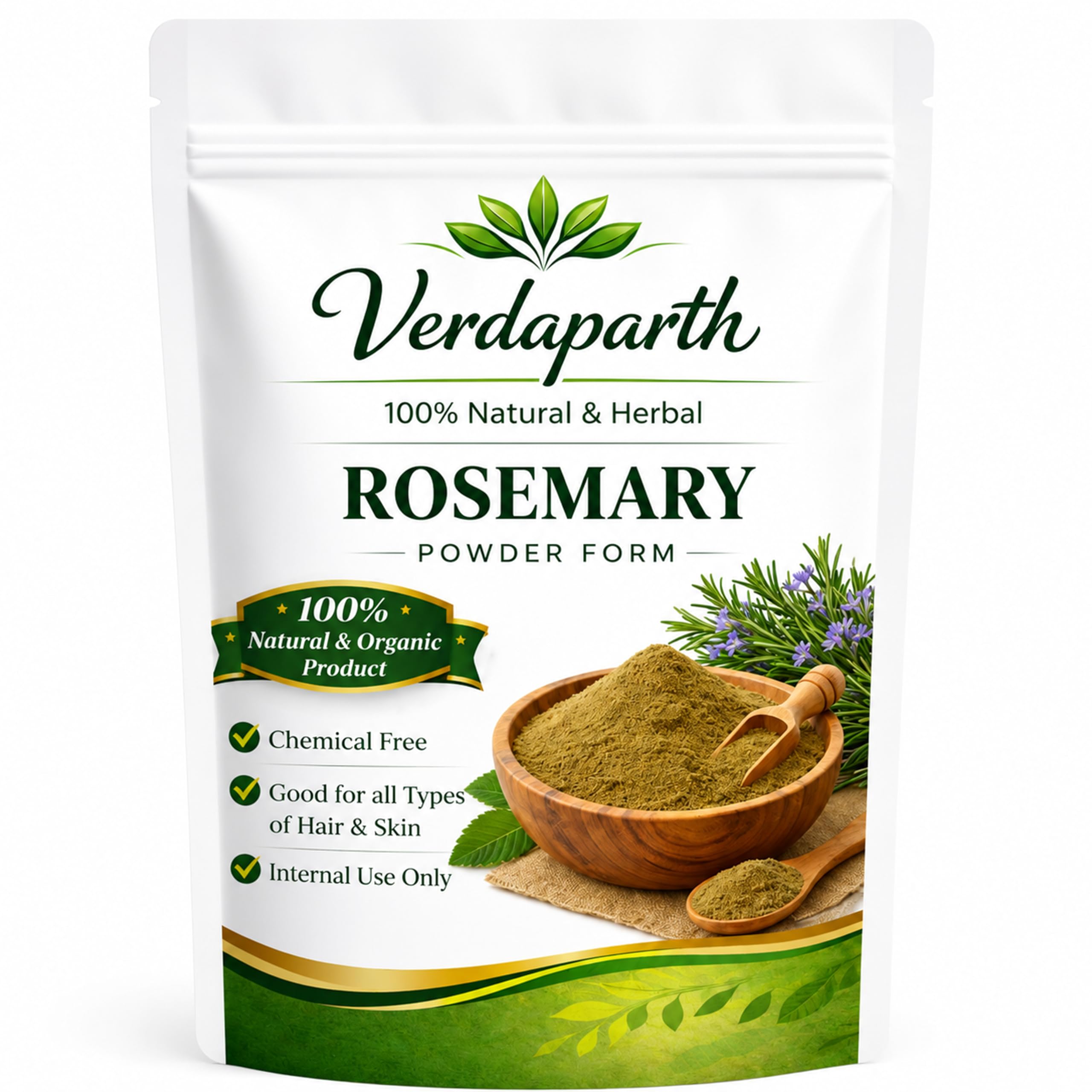Rosemary Powder for Hair Growth & Hair Fall Control | 100% Pure & Natural Ayurvedic Powder | Helps Strengthen Roots & Improve Scalp Health | Herbal Hair Care for Men & Women (50g)-image-46