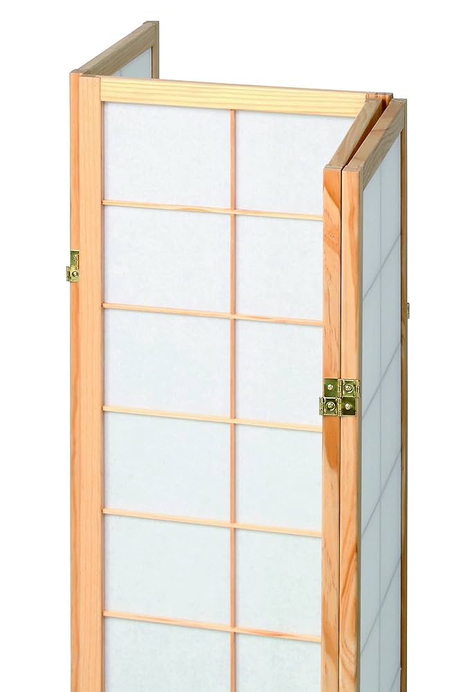 古いオシャレな衝立です。4つ折り 高さ120㌢　4枚幅160㌢（40㌢/1枚） Amazon｜衝立 4連 高さ120 cm 障子風 和室 間仕切り