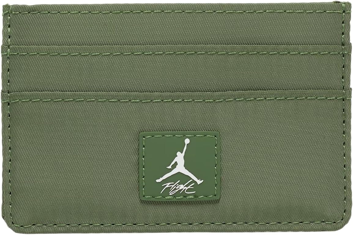 Jordan Wallet Mens Flight Jumpman Card Case (Sky Olive Green)