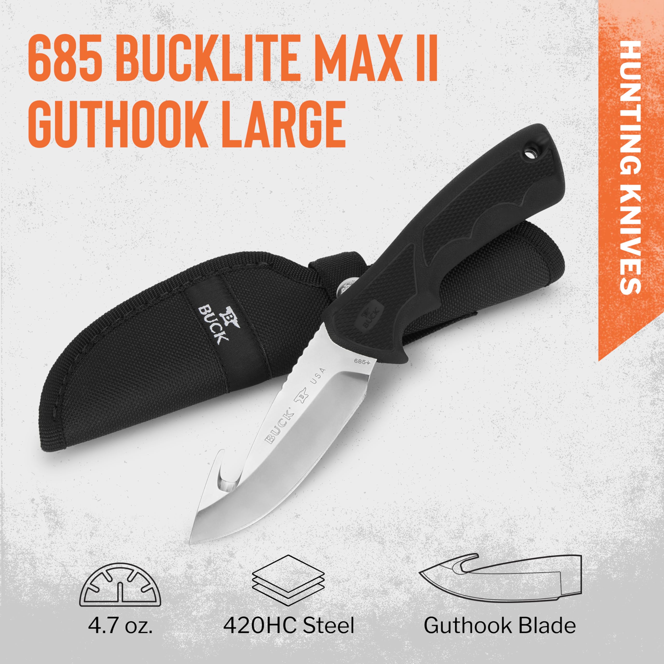 Buck BUCKLITE Max II L GH