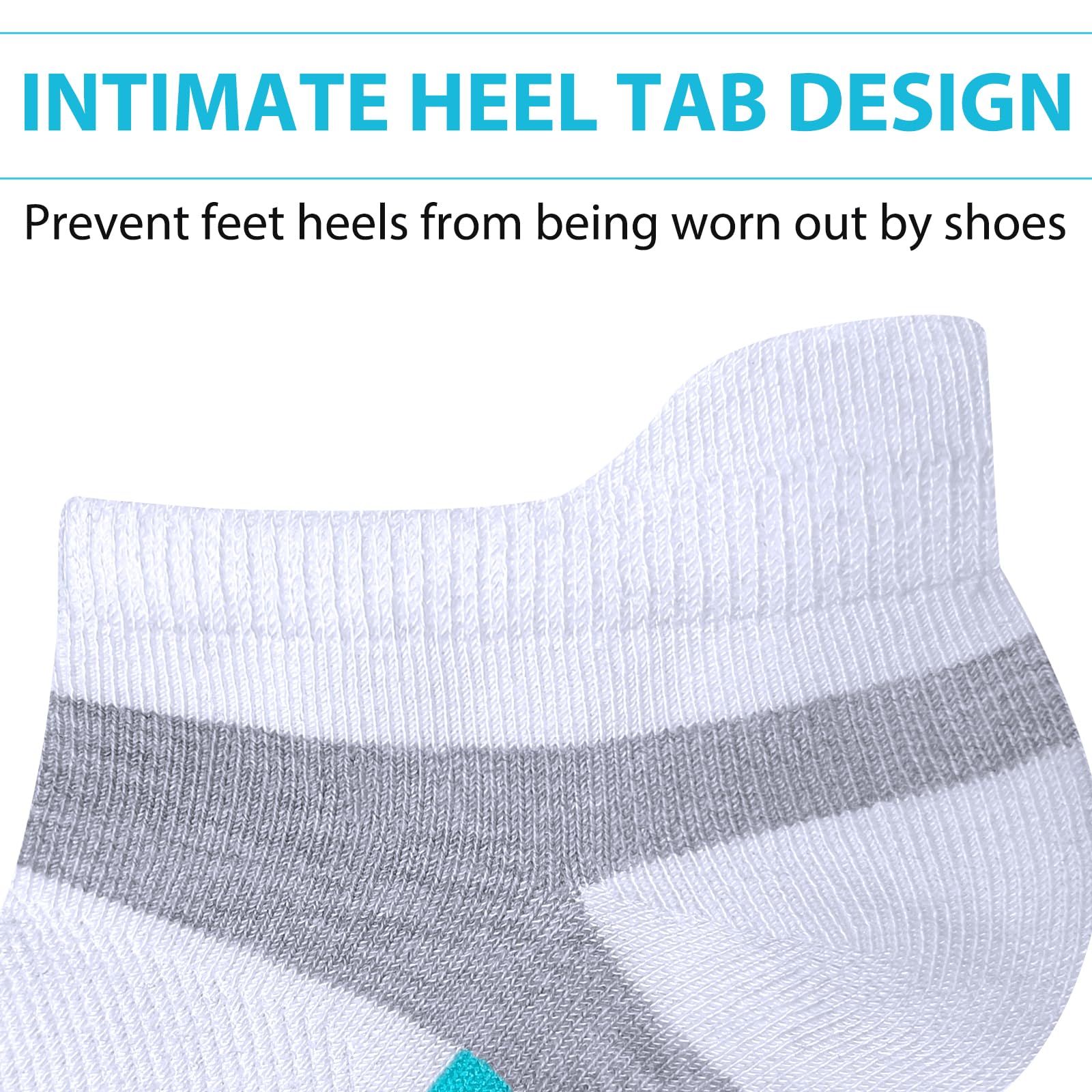 10/15 Pairs Womens Ankle Socks Lightweight Breathable Casual Low Cut Socks for Women With Heel Tab