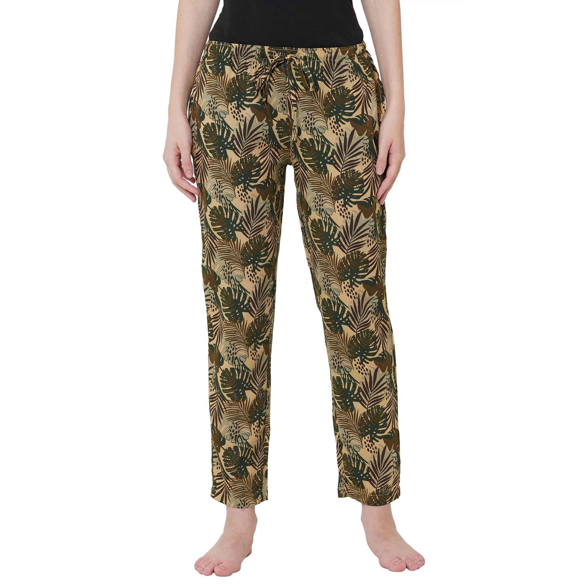 Urban Scottish Women's Multi Floral Printed Lounge Pants/Pyjama Pants