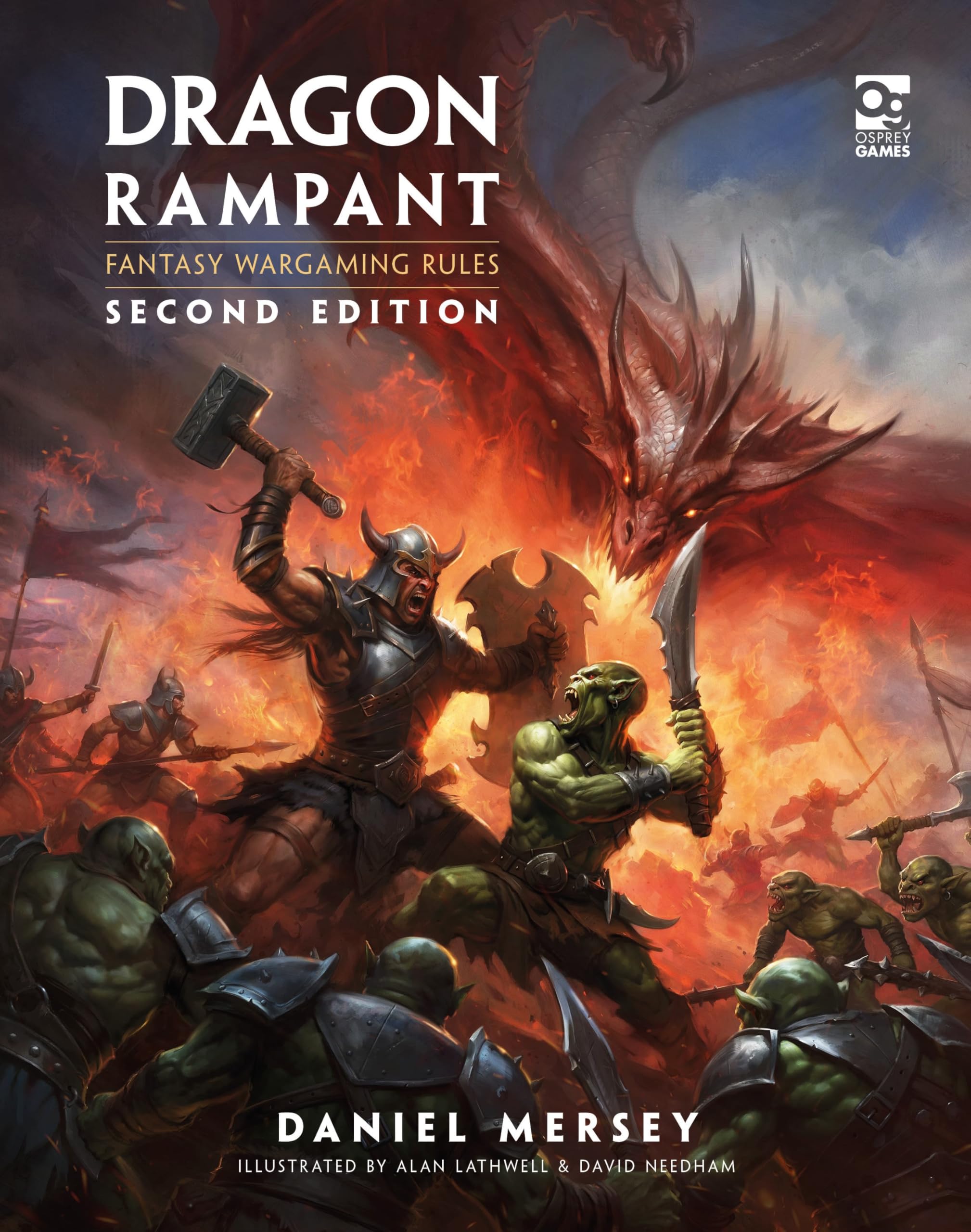 Dragon Rampant: Second Edition: Fantasy Wargaming Rules By Mersey, Daniel Danie