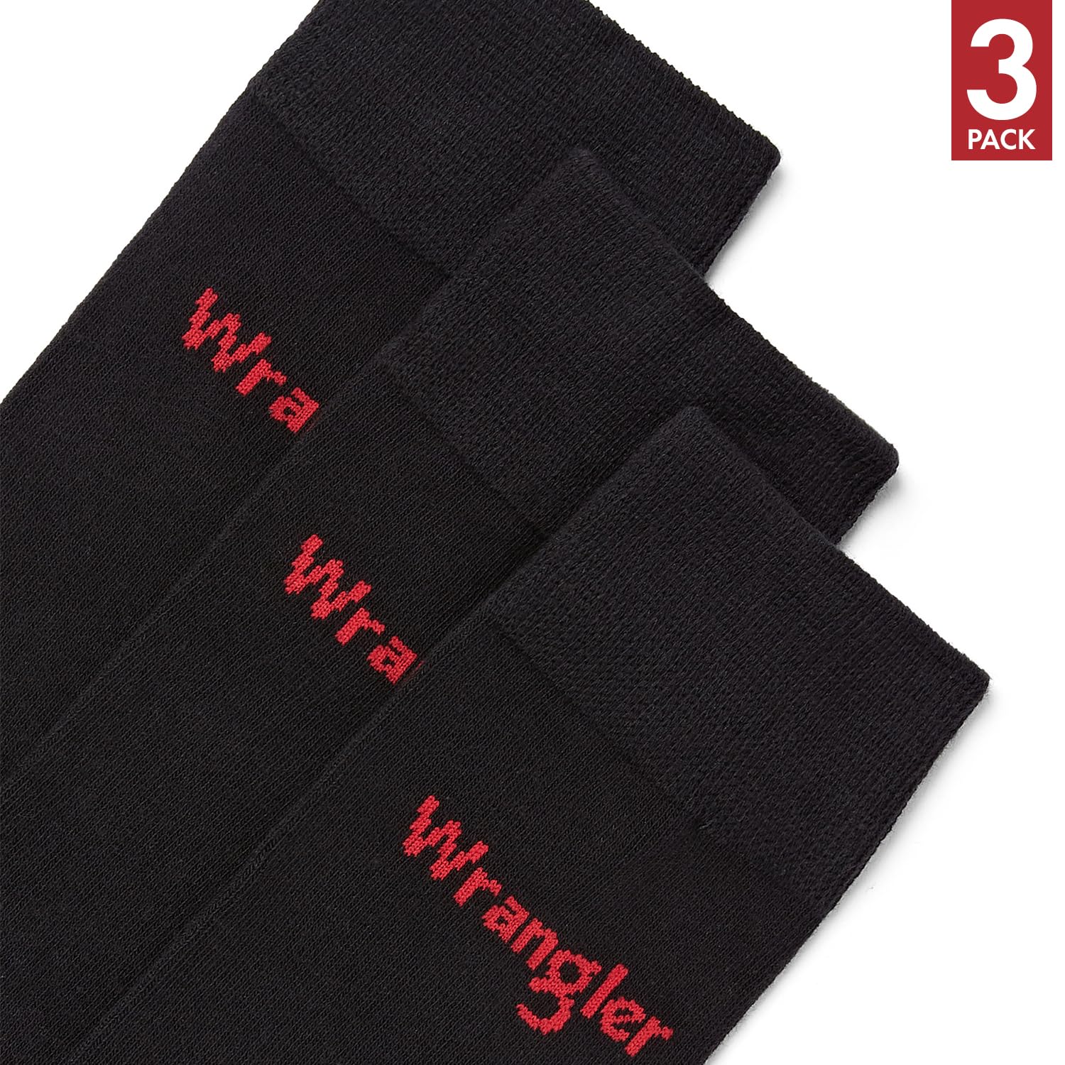 WRANGLER Skarpety męskie COULL - 3PK czarne, Czarny, 37-42 EU