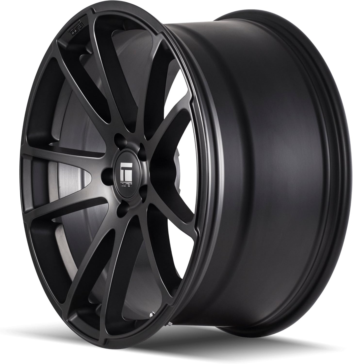 TOUREN TF03 Matte Black Wheel (17 x 7.5 inches /5 x 114 mm, 40 mm Offset)