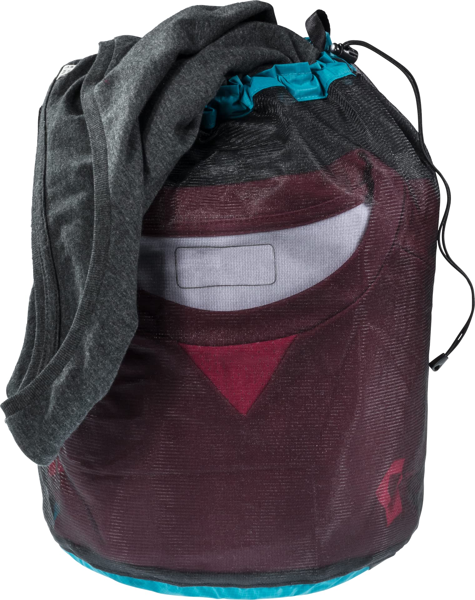 Deuter Unisex_Adult Mesh Sack 10 Packsack, Petrol-Black, 23 x 24 x 24 cm, 10 L