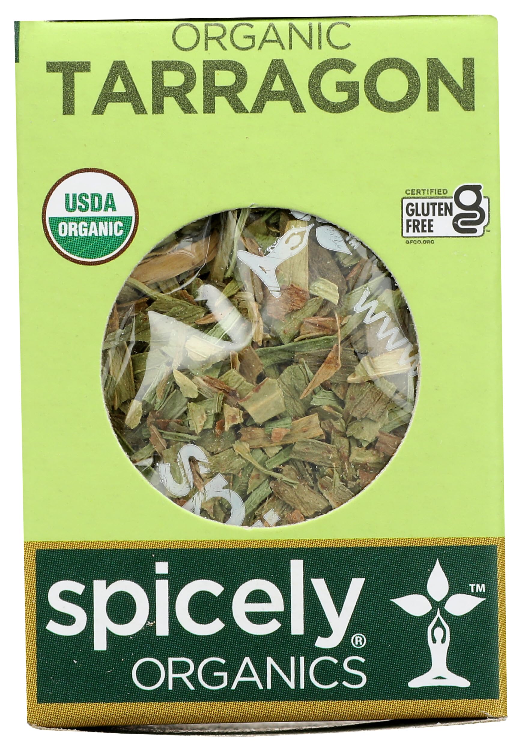 Spicely OrganicsTarragon 0.10 Ounce ecoBox Certified Gluten Free