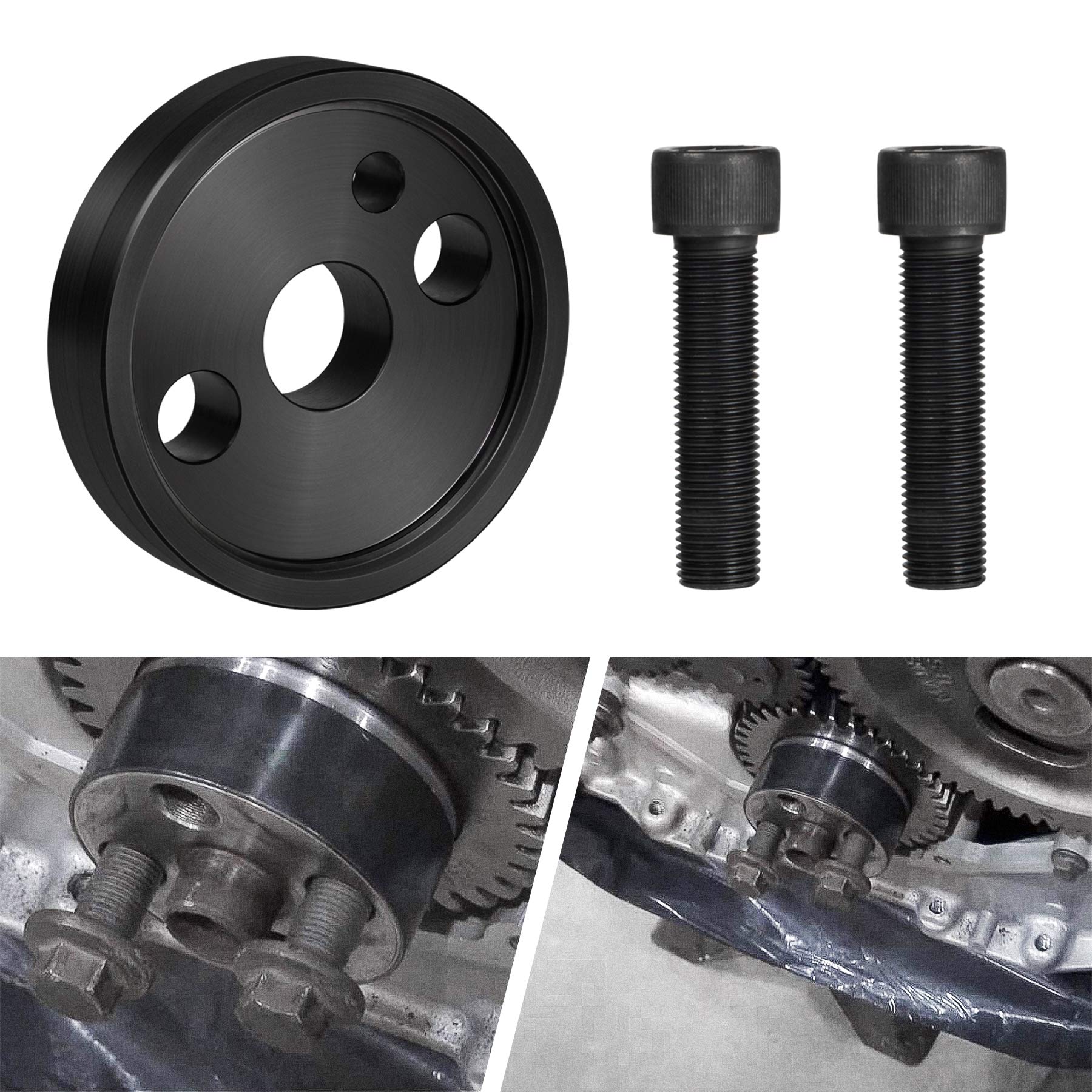 TeddyTT 5046 Crankshaft Wear Sleeve Install Tool Kit Compatible with Cummins 3.9L, 5.9L & 6.7L Engines