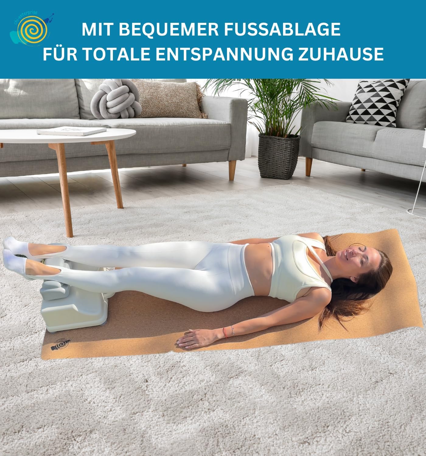 Chi Maschine Vitalizer Classic – Chi-Massagegerät mit LCD-Regler, 3 Programmen & 80–160 Bewegungen/Min. | Leiser Betrieb | Rhythmische Fischbewegung für Chi-Fluss & Vitalität von CHI-ENTERPRISE