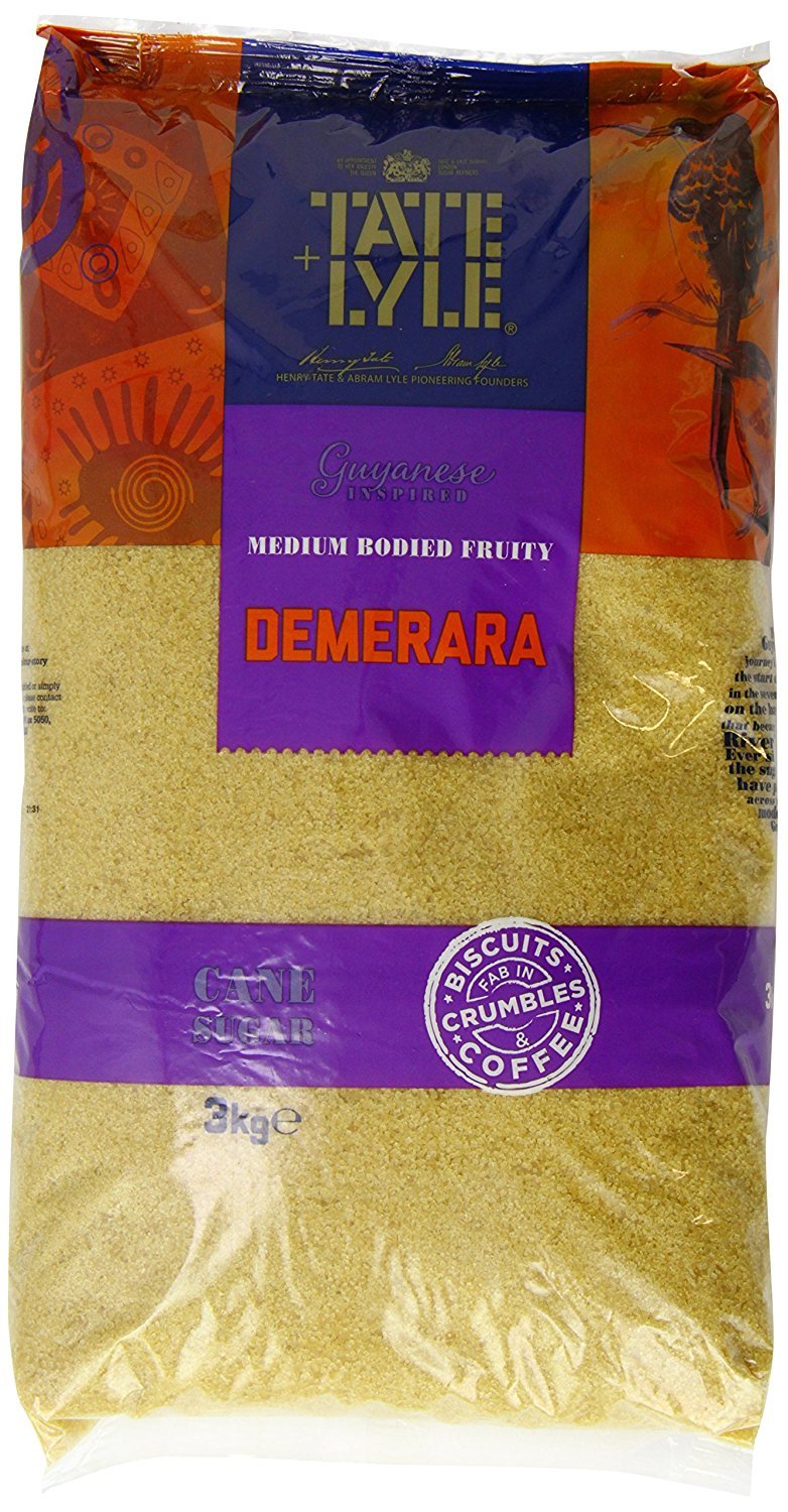 Azúcar Moreno en Grano Demerara 3 Kilos Tate & Lyle