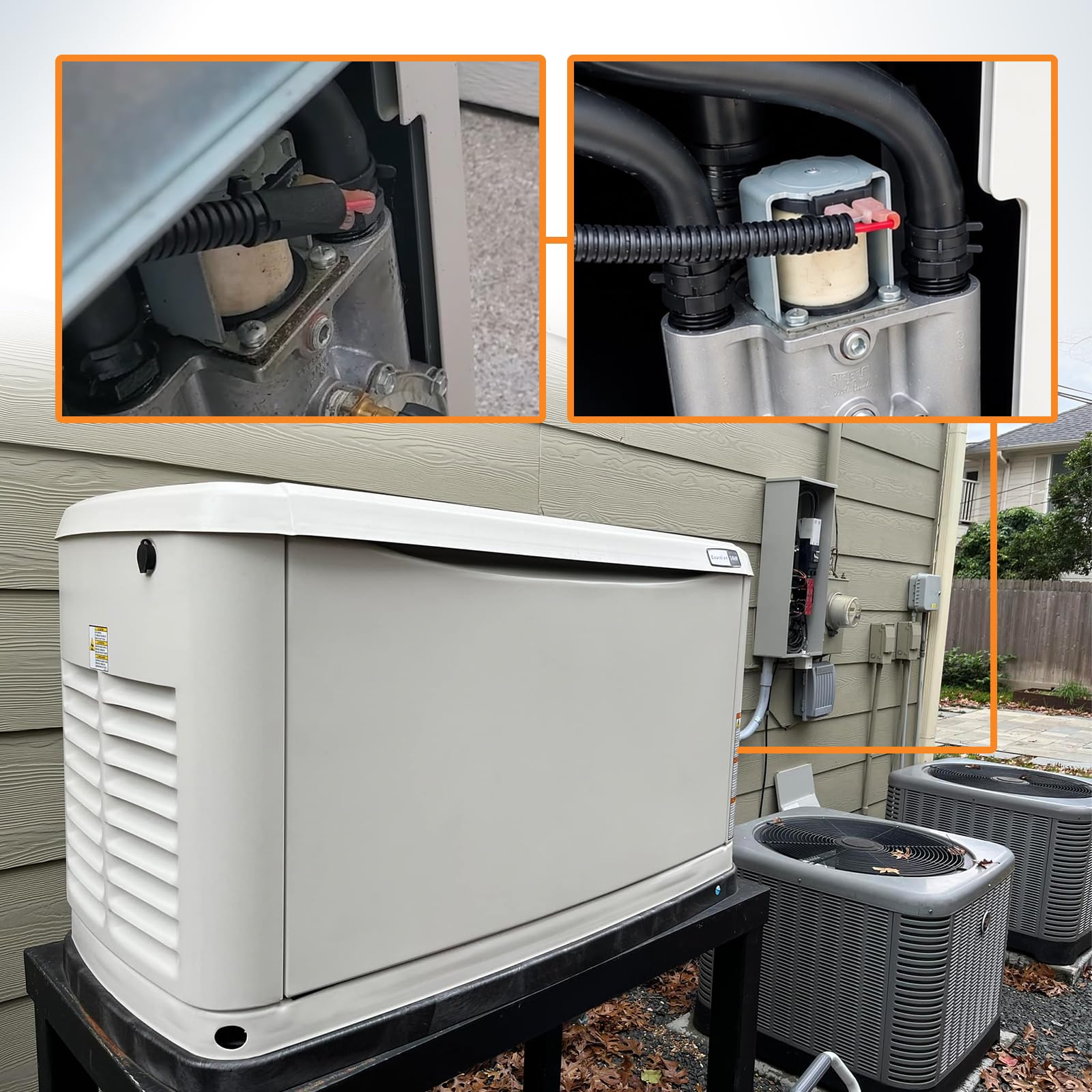 Solénoïde d'arrêt 0J7137 de rechange pour Generac, avec piston à ressort 0J8315A 12 V CC