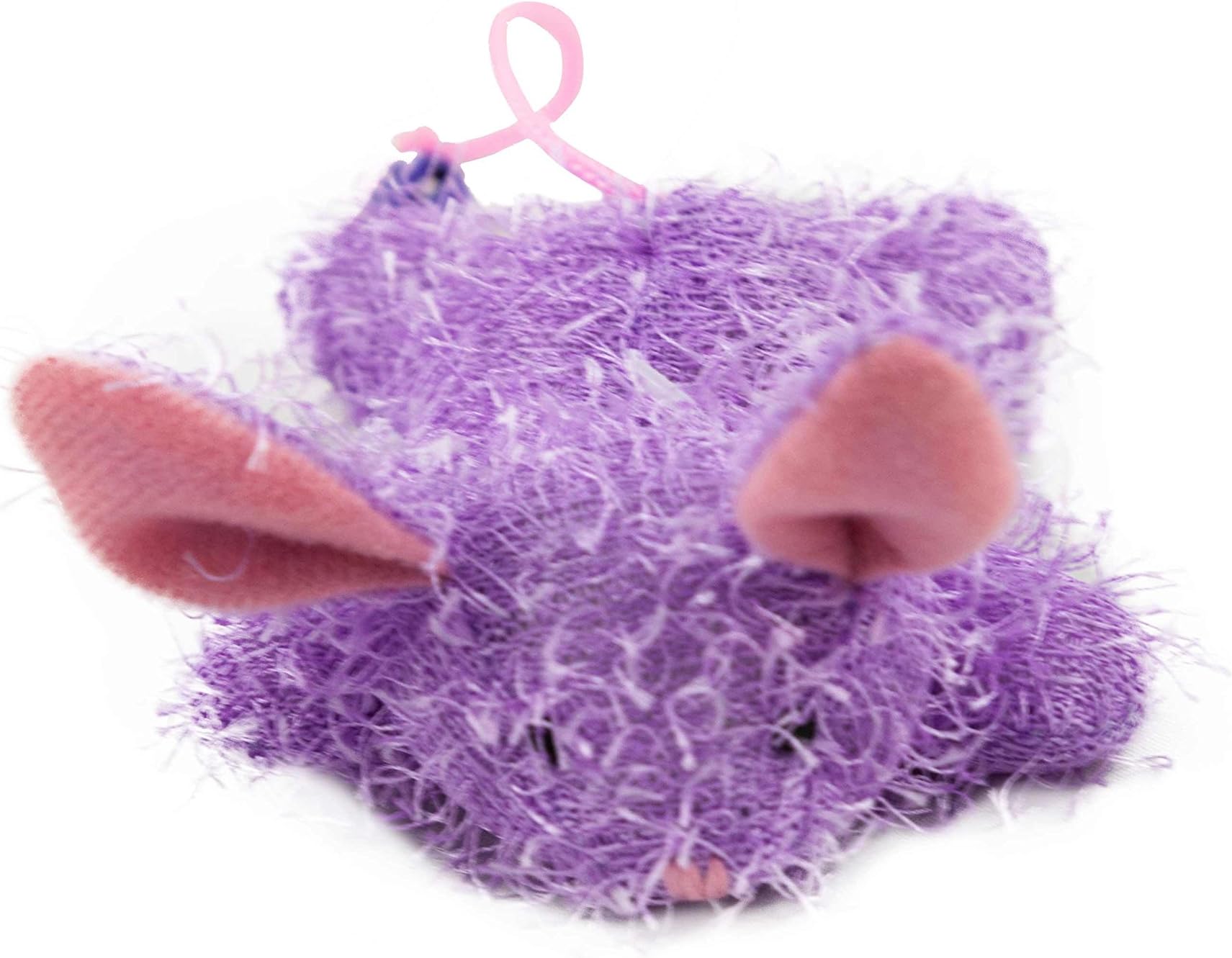 Frizzy Friends, Catnip Toy with Bell, Purple