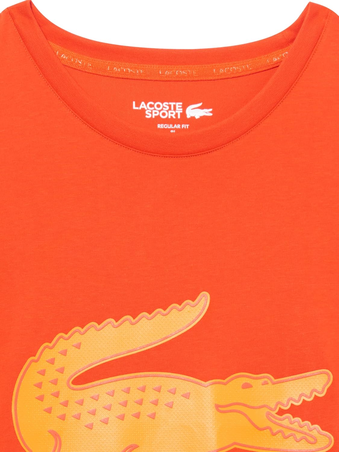 Lacoste Men's Big & Tall Print Cotton T-Shirt