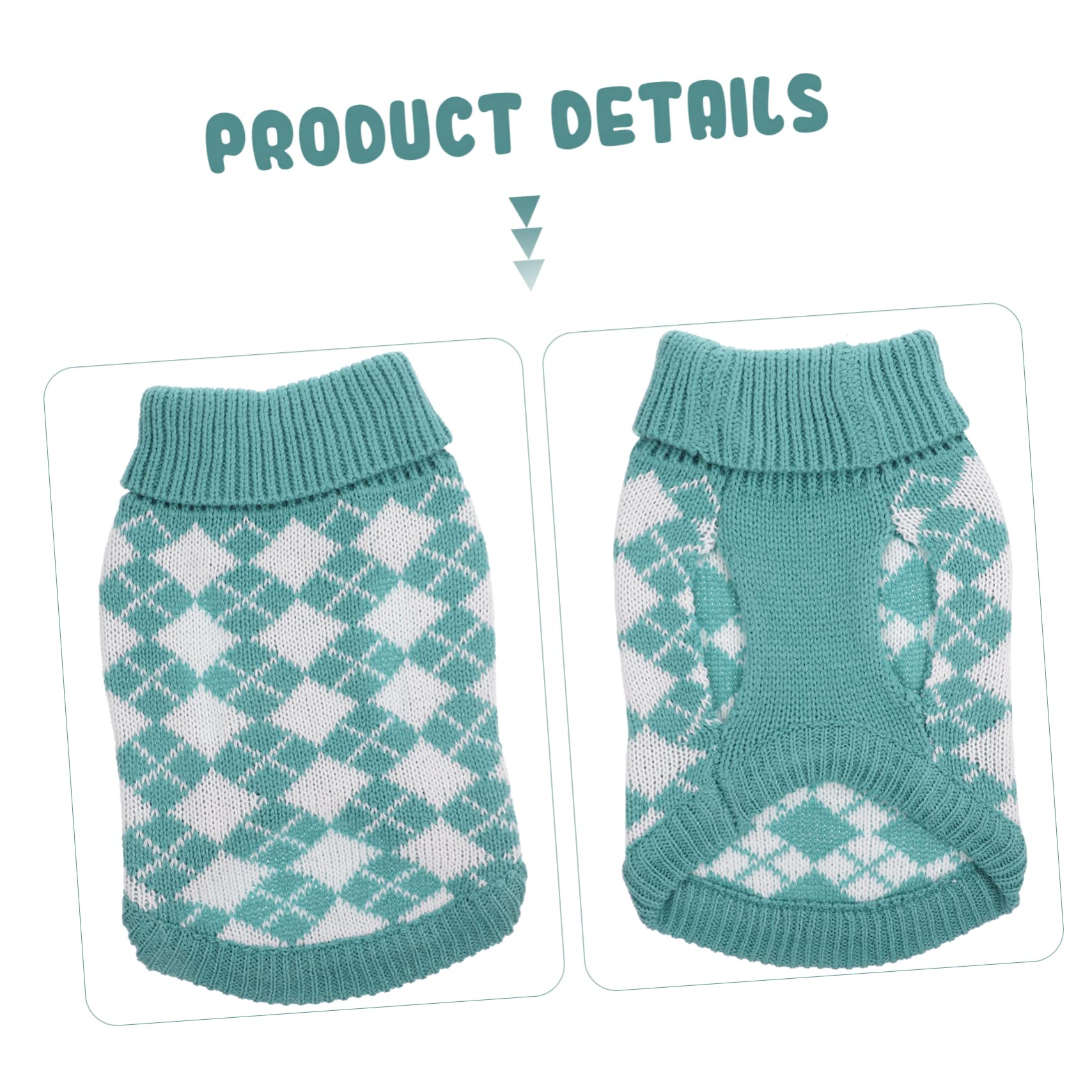 Sosoport 5pièces Pull pour Chien Et Vêtements Hiver pour Chiens pour Et Photos Amusantes
