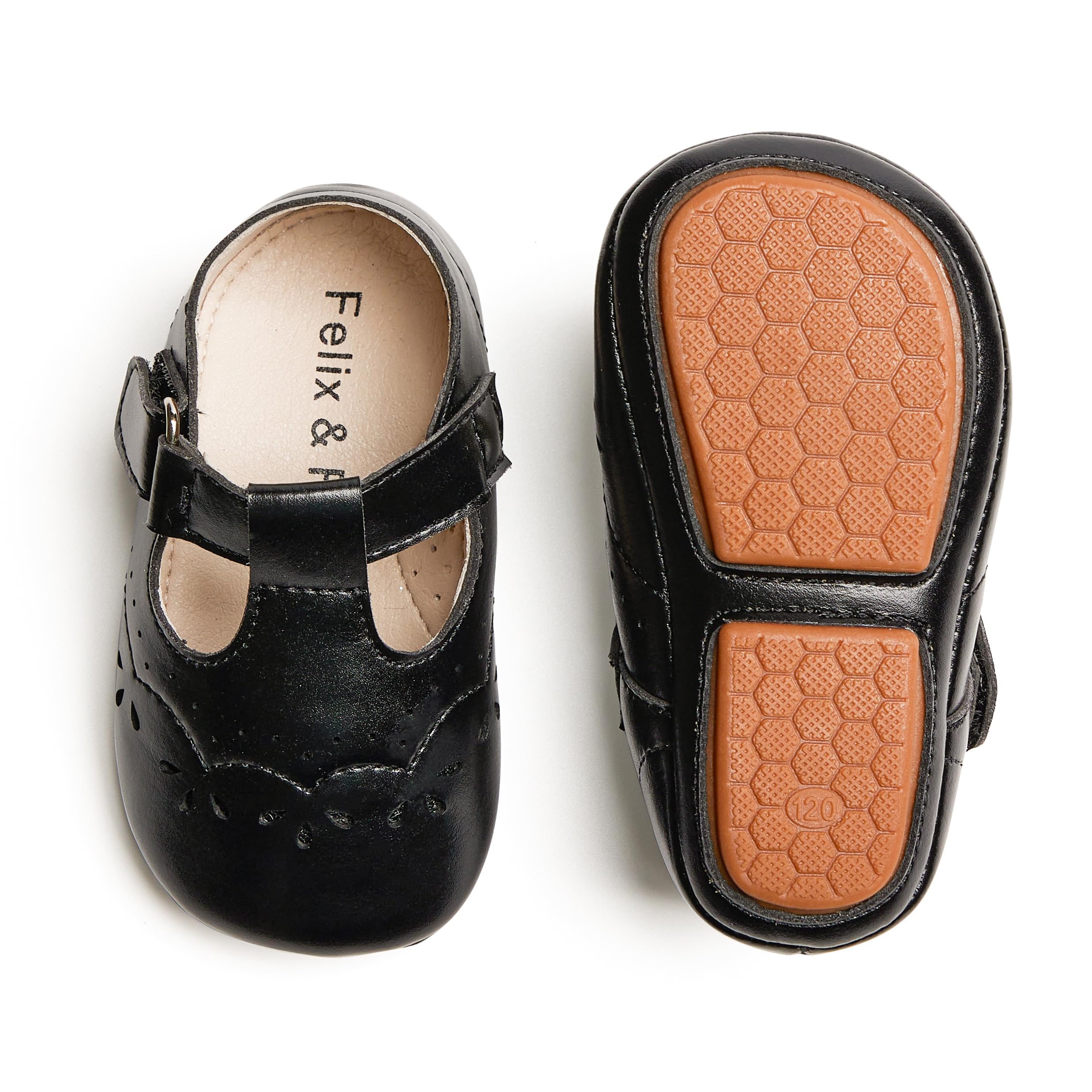 Soft Sole Baby Dress Shoes - Infant Baby Walking Shoes Moccasinss Rubber Sole Crib Shoes