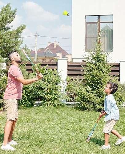 Vista 7 de HIRALIY Badminton Birdies 12/24 PCS,Nylon Badminton Shuttlecocks with Stability Durability for Baseball Batting Practice Training,High Speed Birdie