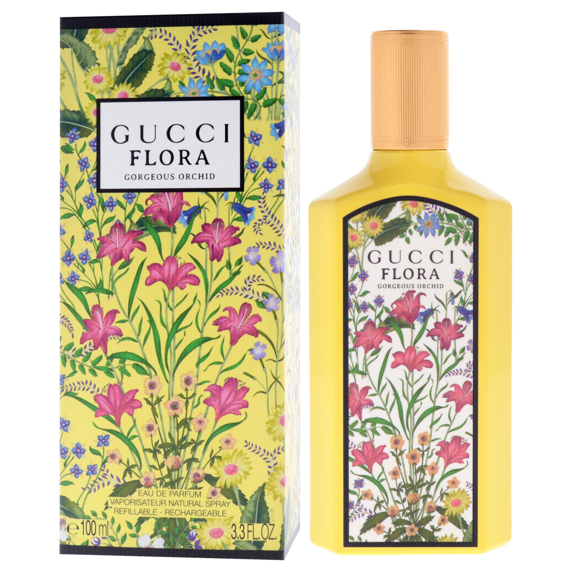 Amazon.com : Flora Gorgeous Orchid by Gucci for Women - 3.3 oz EDP