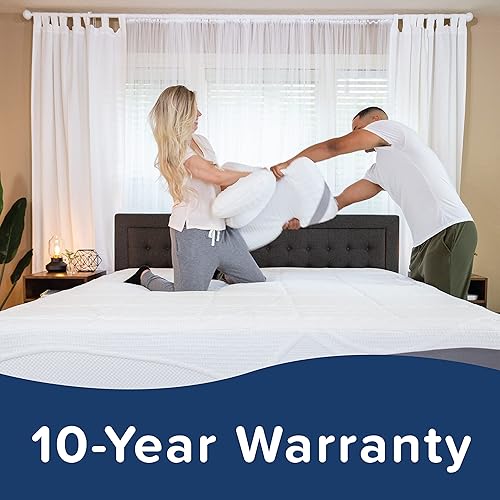 Miniatura 9 de Perfect Cloud Elegance Gel-Pro colchón de espuma con efecto memoria 12 pulgadas Modelo exclusivo de Tienda con telas de lujo y doble capa de visco