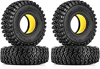 Vista 8 de INJORA 1.0 Neumáticos - Neumáticos S5 todo terreno para TRX4M SCX24 AX24 FCX24 Piezas de actualización, 58 * 20mm, T1008