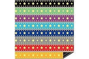 Kanayu 16 Pcs Magnetic Light Stars Bulletin Board Border