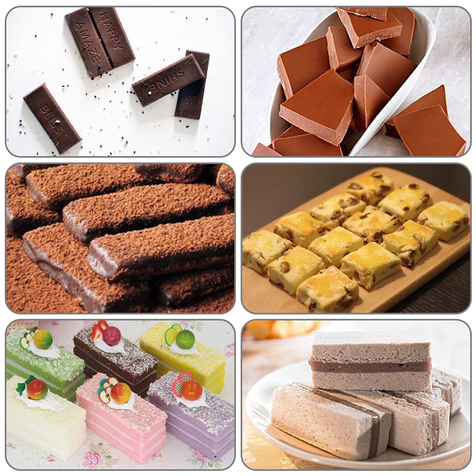 Moule Silicone IonEgg Pour Bonbons Maison - 4 Moules + 2 Compte-Gouttes - Parfait Keto